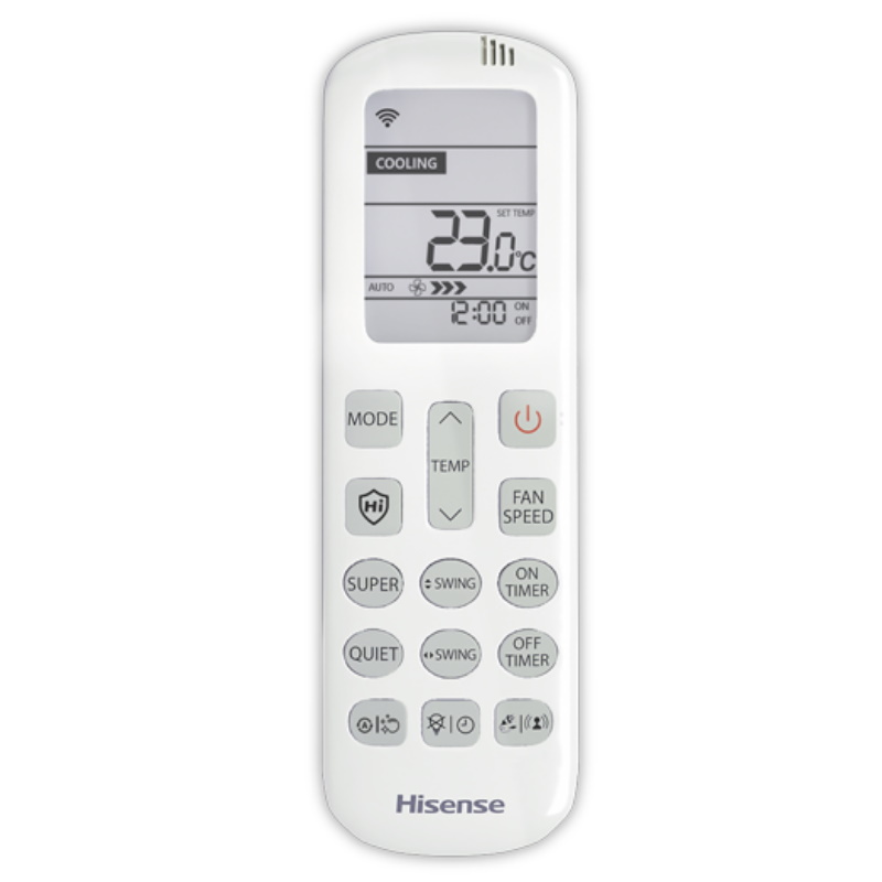 Инверторная сплит-система Hisense Zoom DC Inverter AS-07UW4RYRKB00, 2023, комплект в Муроме
