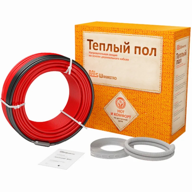 Кабель нагревательный Warmstad 100035643700, WSS 28,5 м/400 Вт в Туле