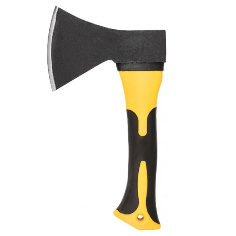 Топор туриста Fit 46260 укороченный кованая сталь усиленная фиберглассовая ручка 600 гр 1237₽