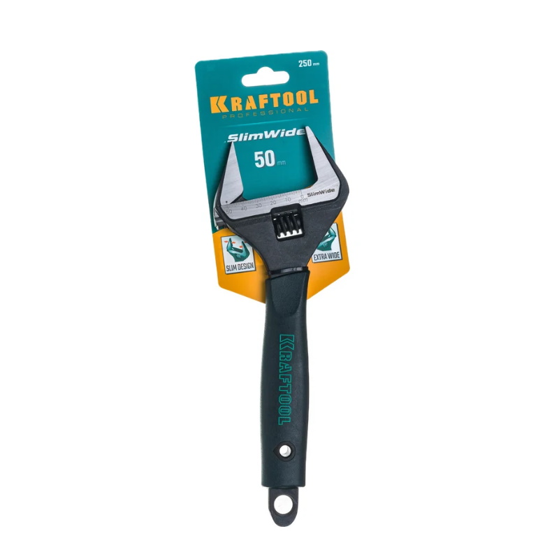 Ключ разводной Kraftool SlimWide 27258-25 250/50мм в Ярославле