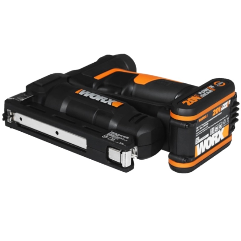 Аккумуляторный степлер Worx WX843 (АКБ 20В, 2Ач, длина гвоздей до 15 мм, 60 ударов/мин) в Череповце