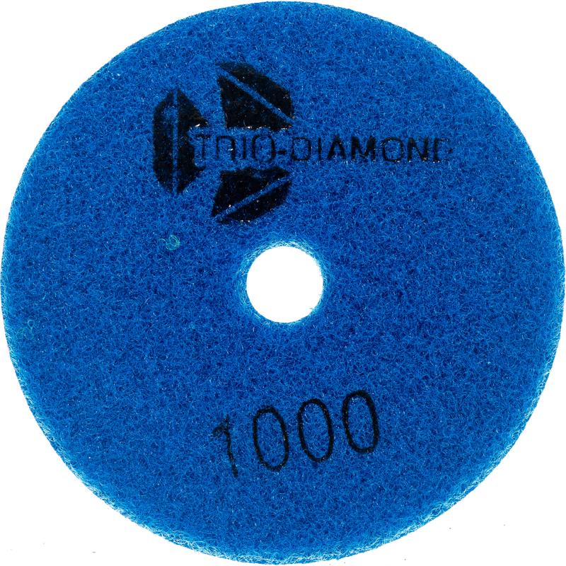 Алмазный гибкий шлифовальный круг Trio-Diamond Черепашка №1000 (100 мм) в Череповце