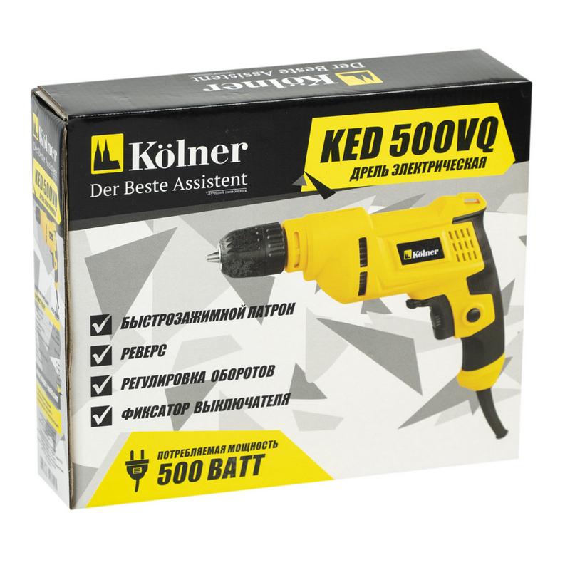 Дрель Kolner KED 500VQ, 500 Вт в Муроме