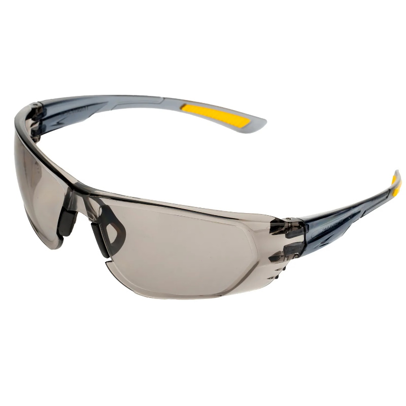 Очки защитные Denzel 89200, открытые, поликарбонатные, дымчатая линза