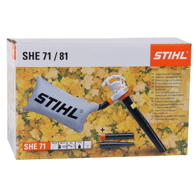 Электрический всасывающий измельчитель Stihl SHE-81 в Кинешме