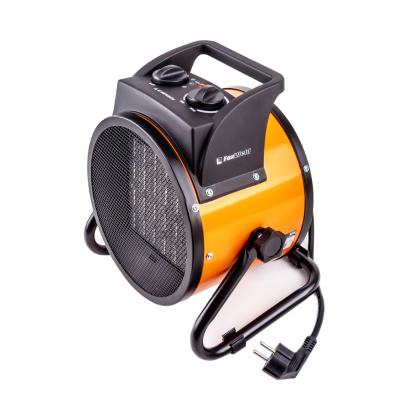 Электрическая тепловая пушка FoxWeld FoxHeat E 9C 8881 с керамическим нагревательным элементом 2кВт 2520₽