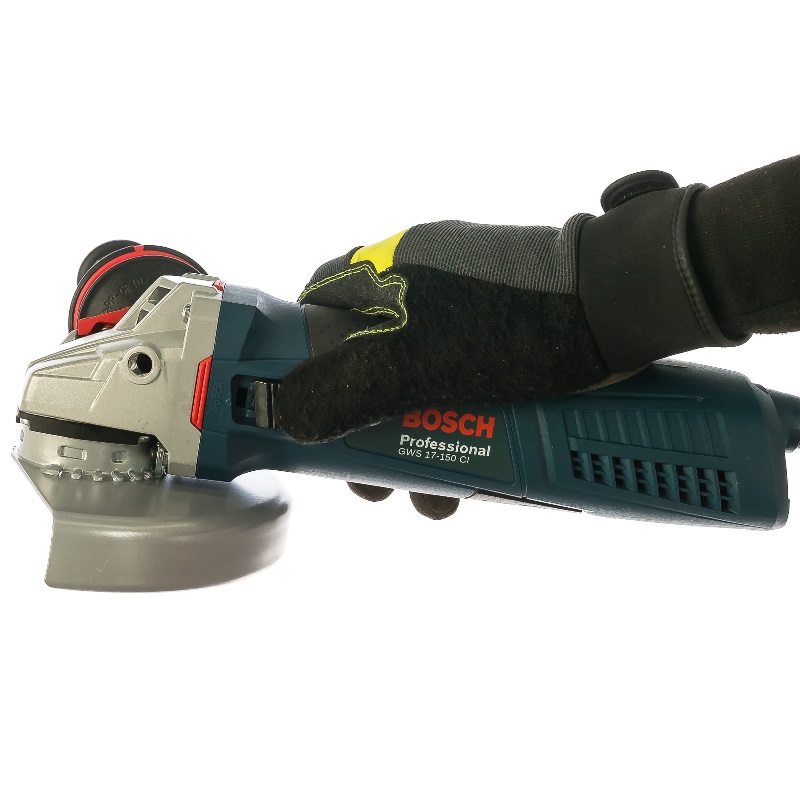 Угловая шлифмашина (болгарка) Bosch GWS 17-150 CI 0.601.798.0R6, 150 мм, 1700 Вт, плавный пуск в Рыбинске