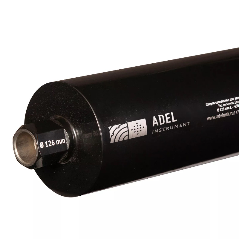 Коронка алмазная Adel Instrument SpeedWay 00-00016130 126х450 мм 10 сегментов 114 9233₽