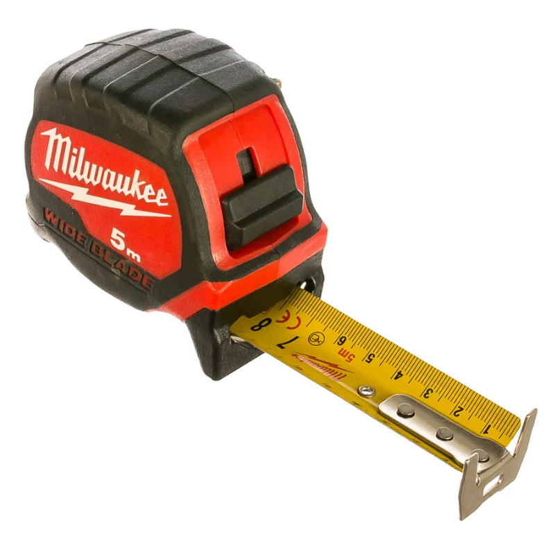 Рулетка Milwaukee WIDE BLADE PREMIUM 4932471815, широкая, 5м, ширина полотна 33мм в Череповце