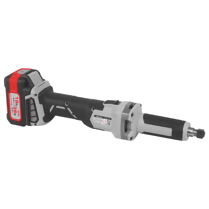 Аккумуляторная прямошлифовальная машина Интерскол ПШМ-836В 8212270 2xLi-ion 20 Ач ЗУ кейс