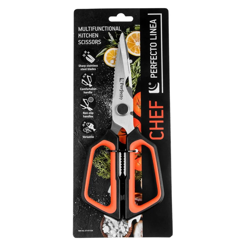 Ножницы кухонные Perfecto Linea серия CHEF 21-411124 (многофункциональные 22.8 см) в Ярославле