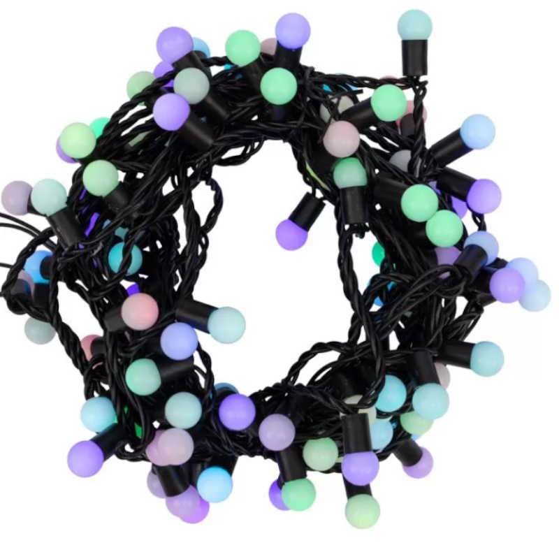 Гирлянда светодиодная Neon-Night  "Мультишарики"  303-509-2, 10м, d17.5мм, 100LED