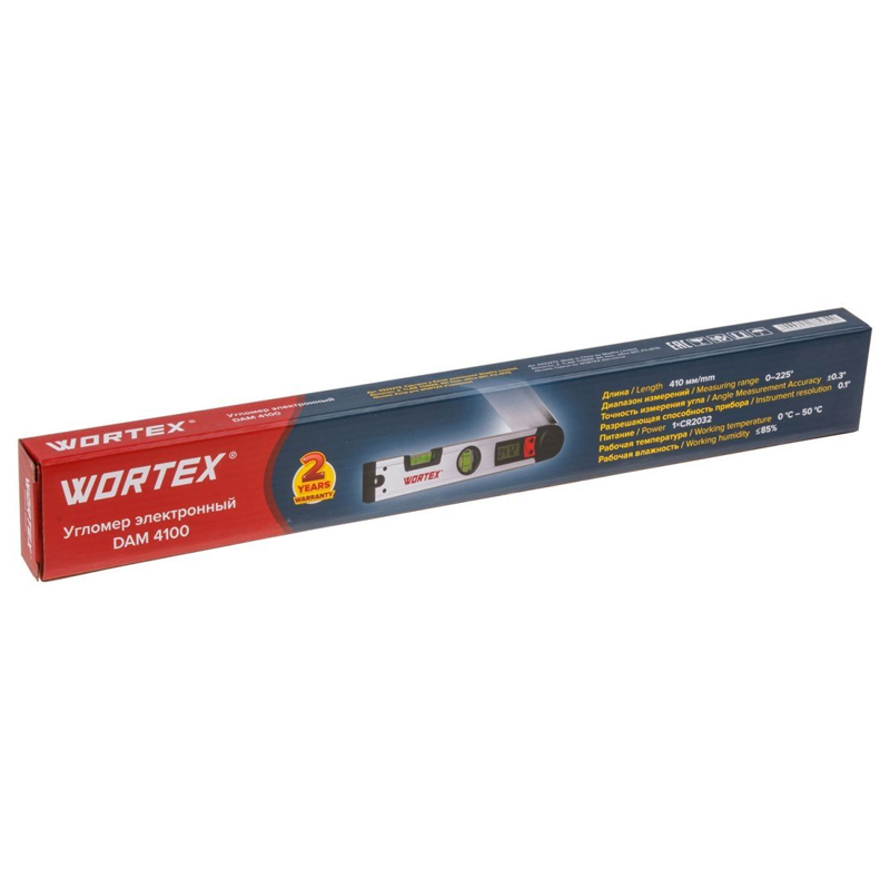Угломер электронный Wortex DAM 4100 0323272 (+- 0,3°, 410 мм) в Иваново