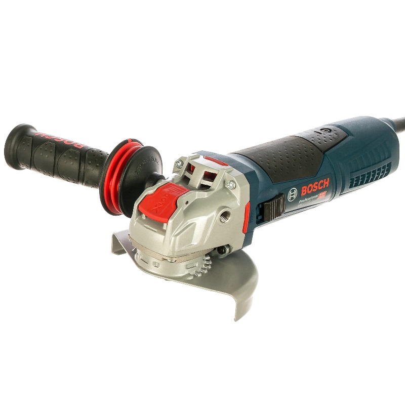 Угловая шлифмашина (болгарка) Bosch GWX 17-125 S X-LOCK 0.601.7C4.002, 125 мм, 1700 Вт, плавный пуск, регулировка оборотов в Кинешме