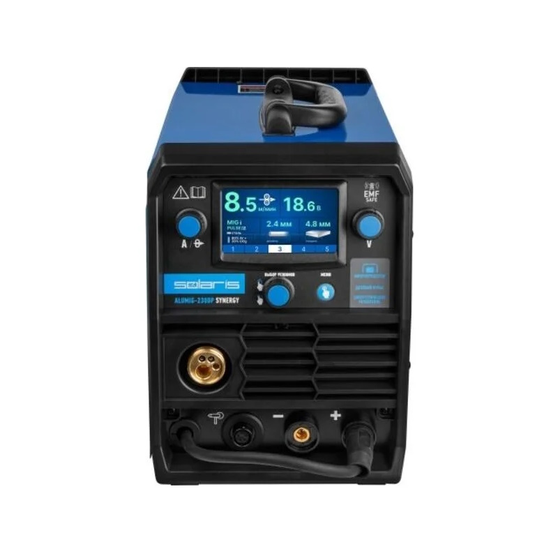 Полуавтомат сварочный Solaris ALUMIG-230DP SYNERGY SL1539-2