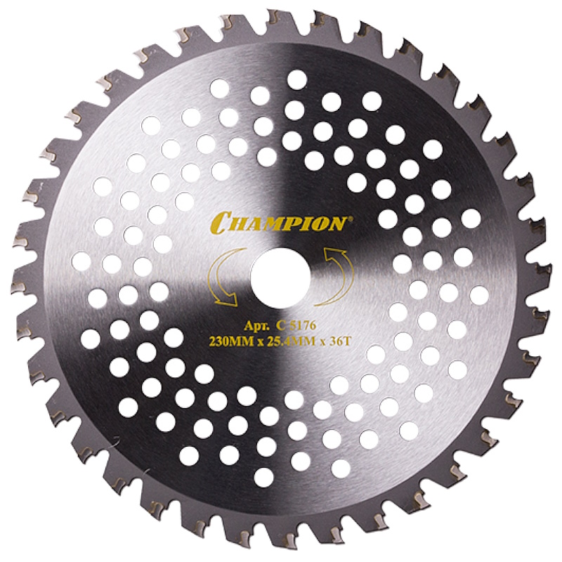 Нож с зубцами из твердого сплава Champion Tiger C5176 36/230/25,4 в Иваново
