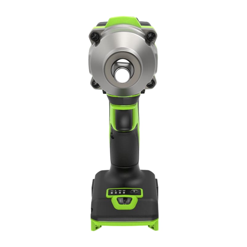 Гайковерт ударный аккумуляторный Greenworks IW5500 3805007CUG, 24V, б/щет, 1/2'', 500 Нм, 3 режима, 1х5Ач, ЗУ, коробка в Ярославле