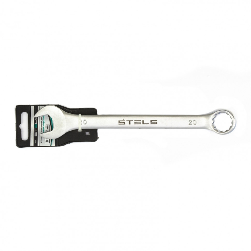 Ключ комбинированный Stels 15215 (20 мм, CrV, матовый хром) в Рыбинске