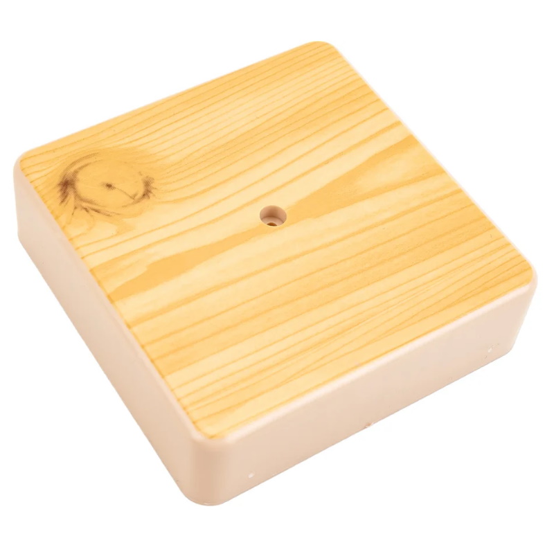 Коробка распаячная IEK КМ UKO10-100-100-029-K34-E, для о/п, 100х100х29мм, сосна в Туле