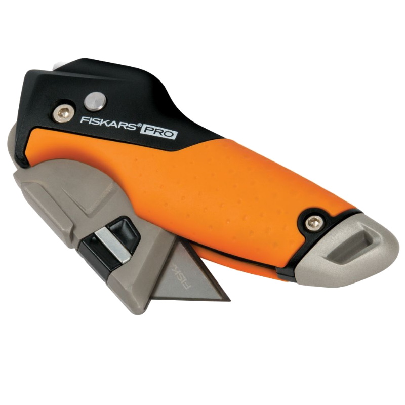 Нож строительный Fiskars CarbonMax 1027224, складной, со сменным лезвием в Муроме