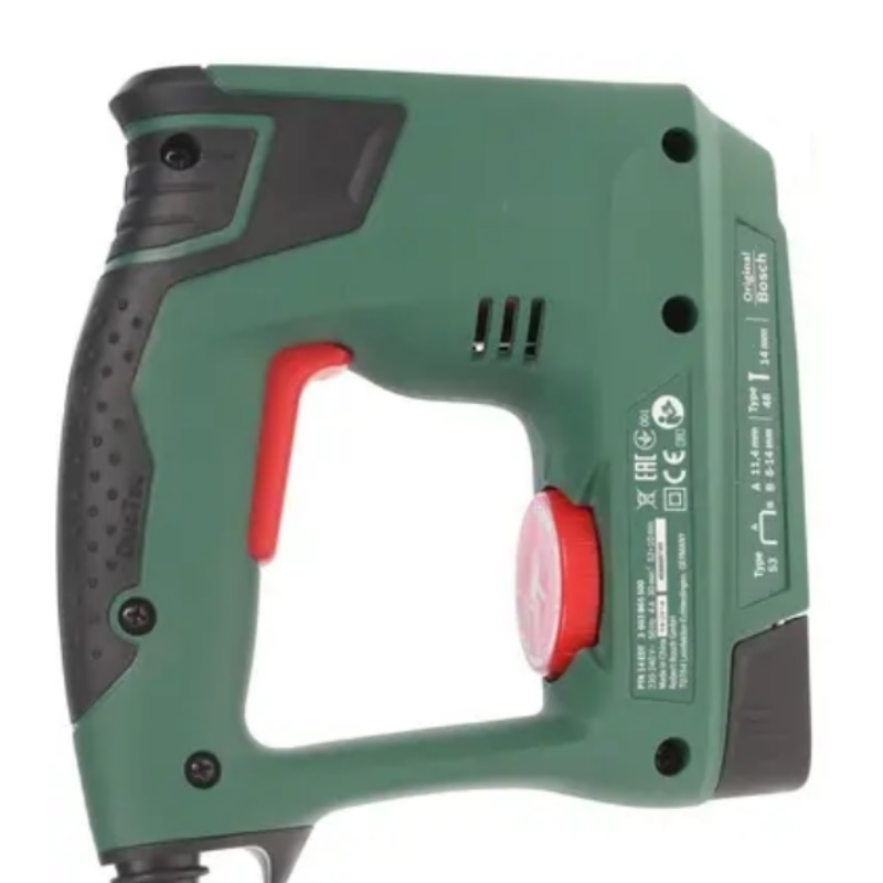 Электрический степлер Bosch PTK 14 EDT 0.603.265.520 (длина гвоздей до 14 мм, вес 1.1 кг)