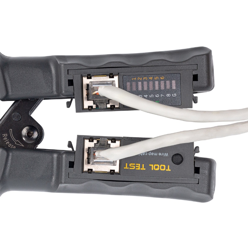 Пресс-клещи КВТ JT-02T 89229, для RJ разъемов, серия ПРОФИ