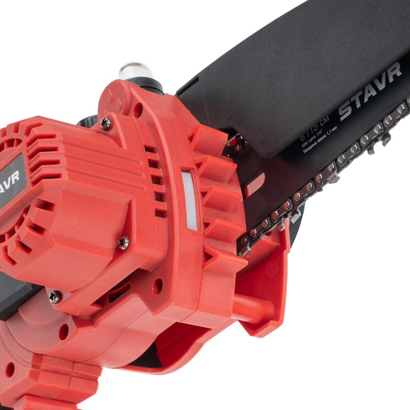 Пила цепная аккумуляторная Ставр SCS 18BL-15 18V UNI-M, BL 4610264003639, шина 15см (6”) (без акб и зу,набор оснастки)