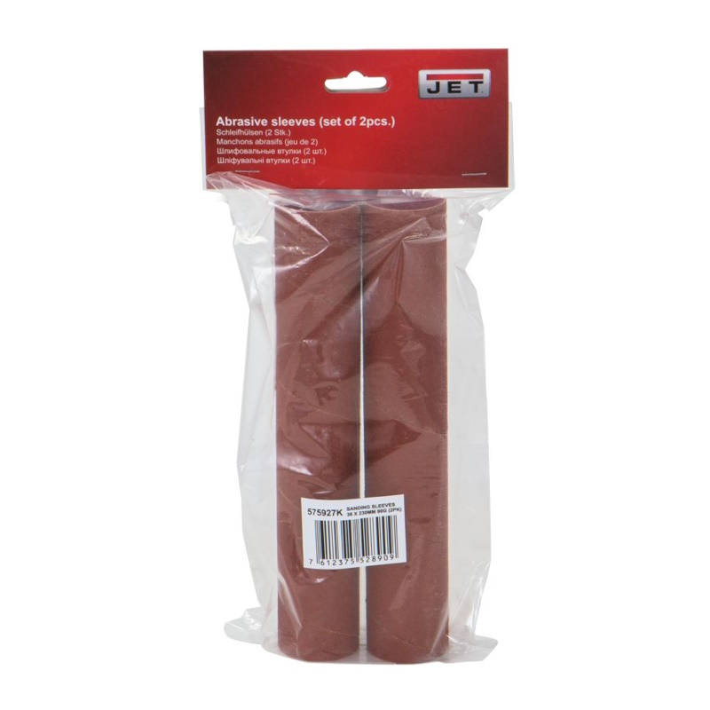 Шлифовальные втулки Jet 575926K, 38х230 мм, 60G, для JOSS-S (2 шт.) в Твери
