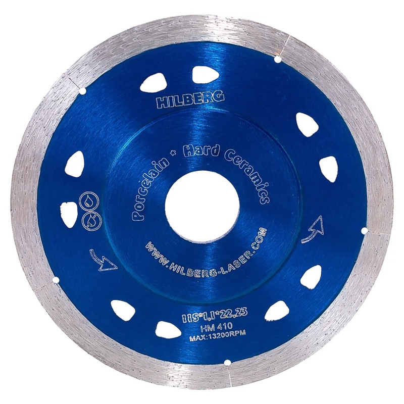 Диск алмазный отрезной Hilberg Extra Thin HM410 (115х22,23, 1,1мм) в Твери