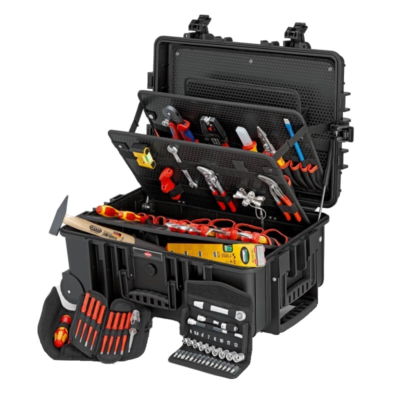Чемодан инструментальный Knipex Robust45 Elektro KN-002137, 63 предмета в Костроме