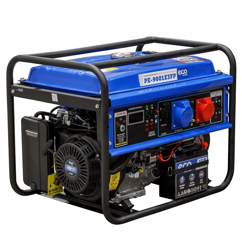 Электростанция Eco PE-9001E3FP генератор бензиновый 59079₽