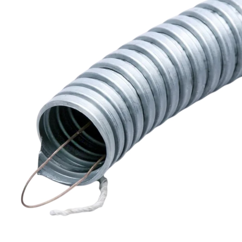 Металлорукав Fortisflex Р3-ЦХ 32 77878, с протяжкой, 25 м