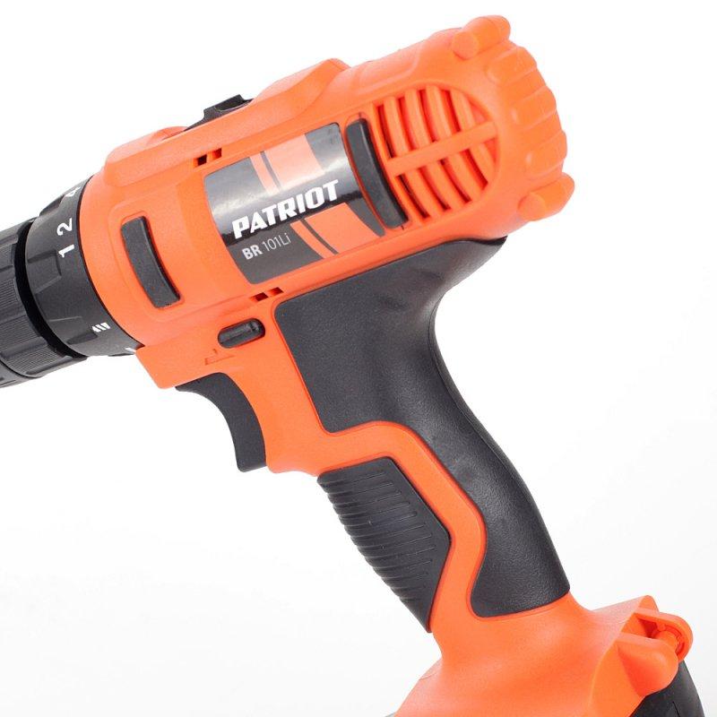 Аккумуляторная дрель-шуруповерт Patriot BR 101Li 180201410 в Переславле