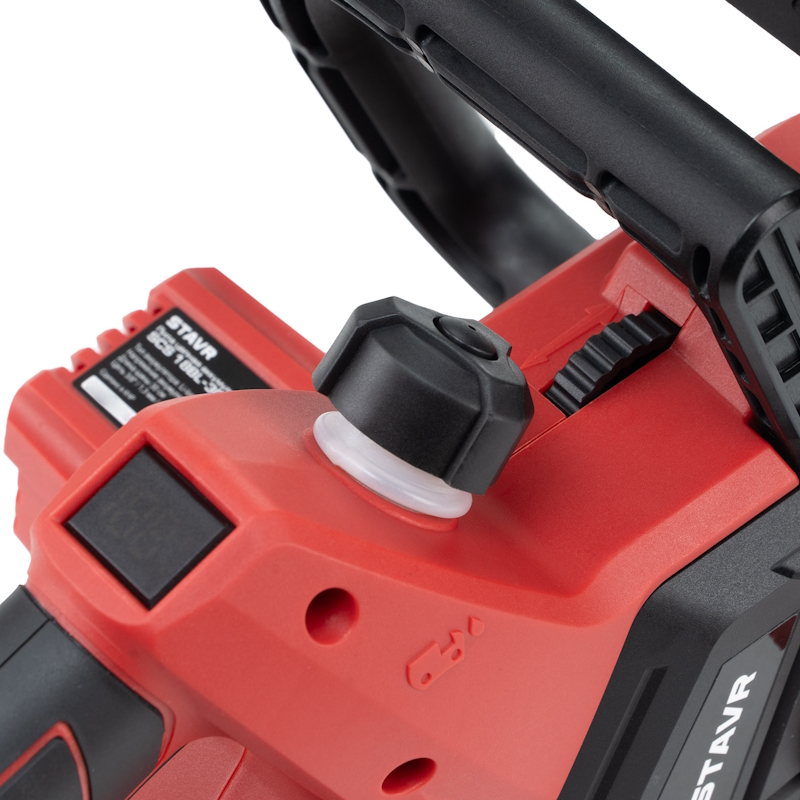 Пила цепная аккумуляторная Ставр SCS 18BL-30 4610264003622, бесщеточная, 18В UNI-M, длина шины 12”/30см, набор оснастки, без акб и зу в Иваново