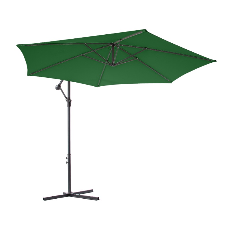 Зонт садовый Green Glade 6004 зеленый, диаметр 291 см в Кинешме