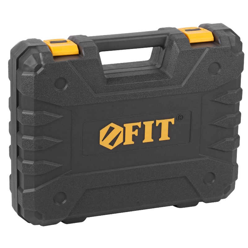 Дрель-шуруповерт аккумуляторная Fit 80199, 18 В, 0-450/1550 об/мин, 29 Нм, 2 (Li-Ion) 1,3 Ач, 1,5 ч, кейс  в Рыбинске