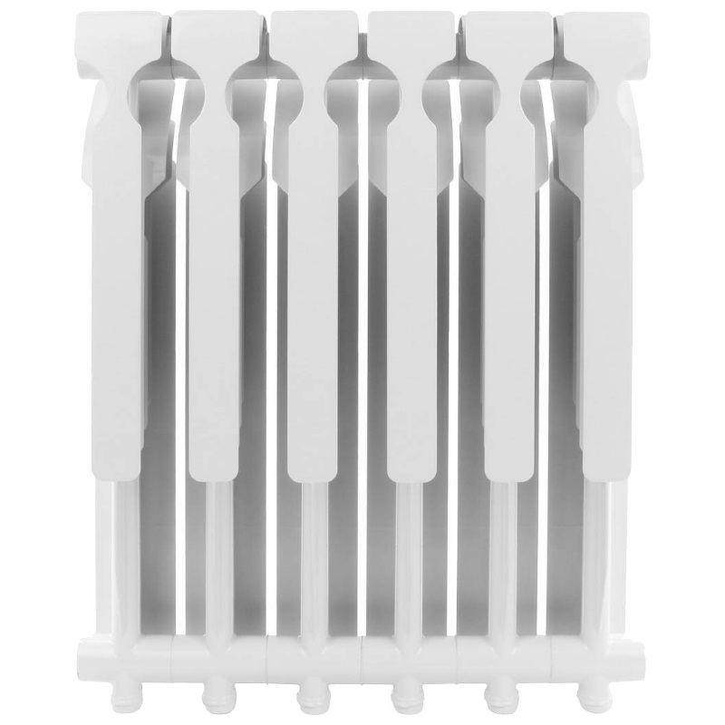 Радиатор алюминиевый Rommer Plus 500 RAL-3210-050006, 6 секций в Рыбинске