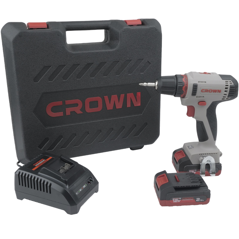 Аккумуляторная дрель-шуруповерт Crown CT21081H-2 BMC в Коврове