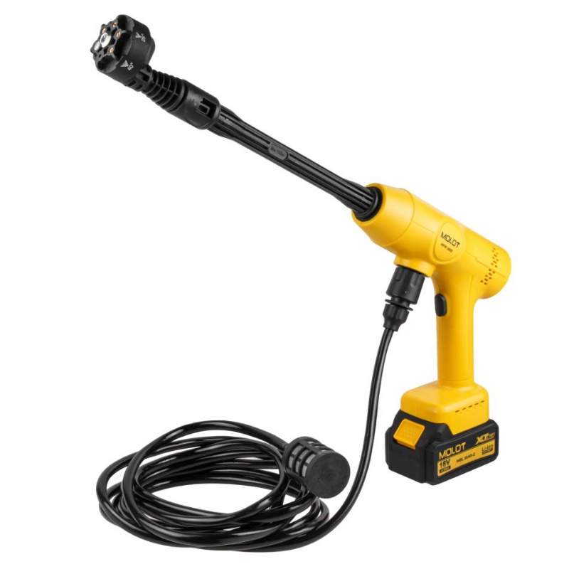 Мойка высокого давления Molot MPW 1825 XLT Lite SET 2318011, аккумуляторная в Александрове
