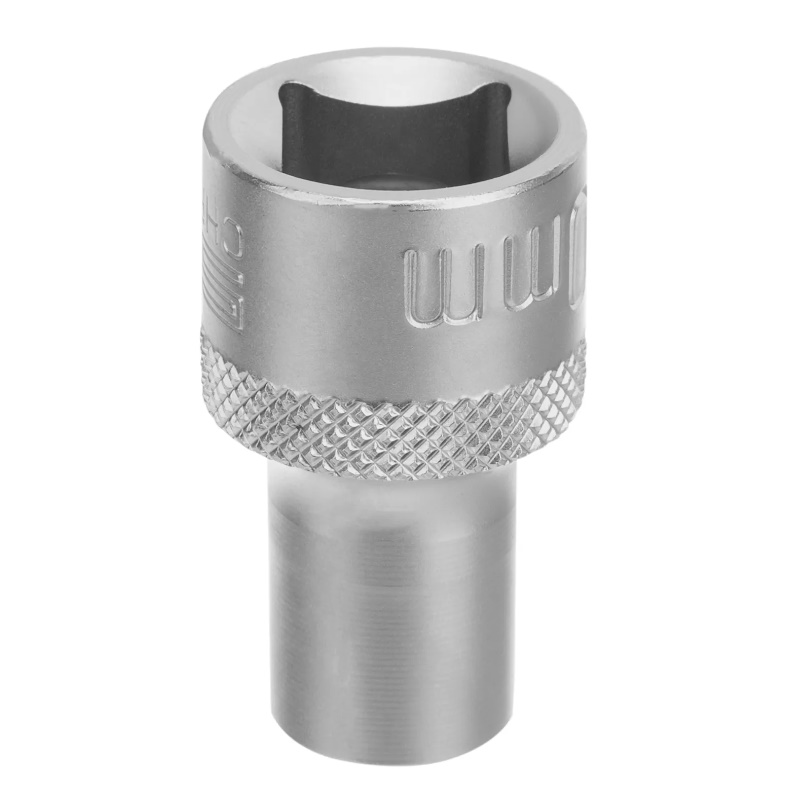 Головка торцевая Stels 13651, 10 мм, 12-гранная, CrV,под квадрат 1/2", хромированная в Рыбинске