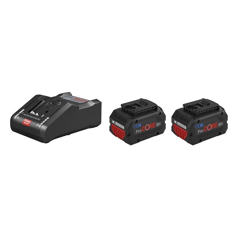 Аккумулятор Bosch Li-Ion 2xProCORE18V 8.0А*ч + Зарядное устройство GAL 18V-160 C 1.600.A01.6GP в Угличе