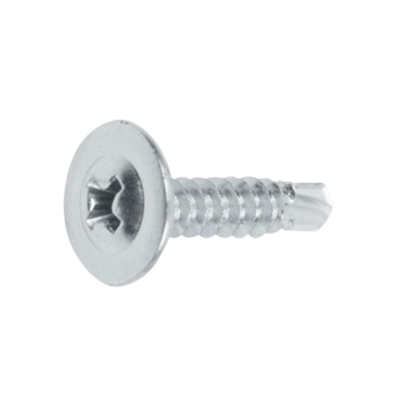 Саморез Starfix SMC2-50340-1000, 4.2х14 мм, с прессшайбой, цинк, со сверлом (1000 шт в карт. уп.)  в Твери