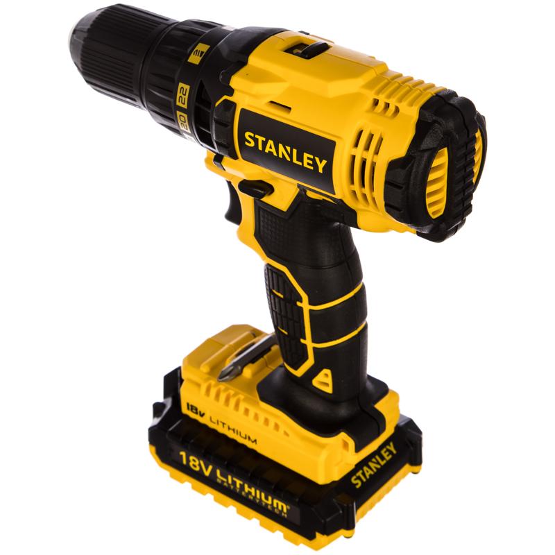 Аккумуляторная дрель-шуруповерт Stanley SCD20S2K-RU в Муроме