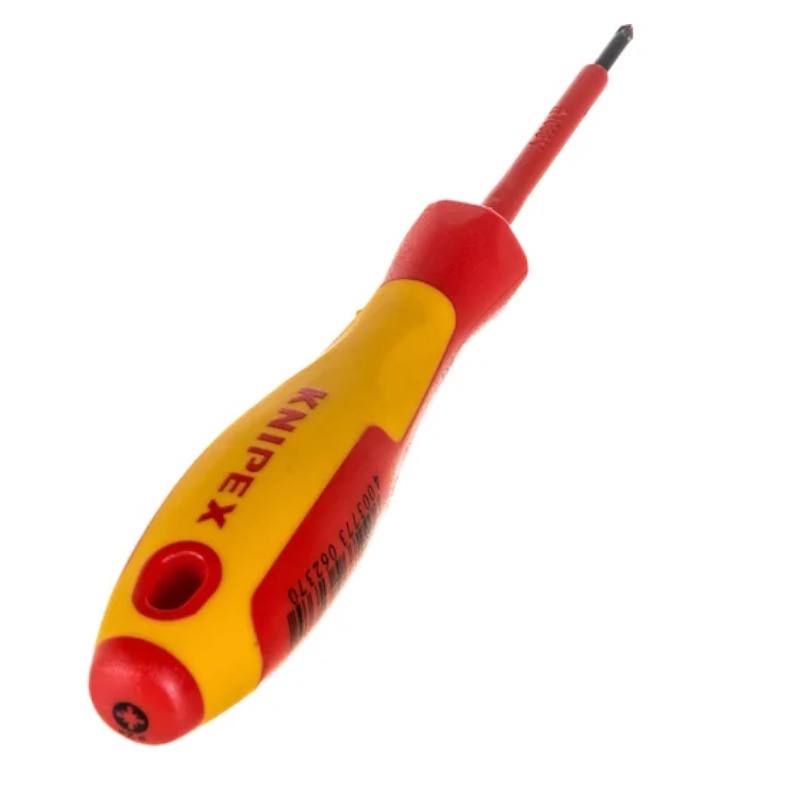 Отвёртка Knipex KN-982500, VDE Pozidriv PZ0 x 60 мм, длина 162 мм, диэлектрическая в Кинешме