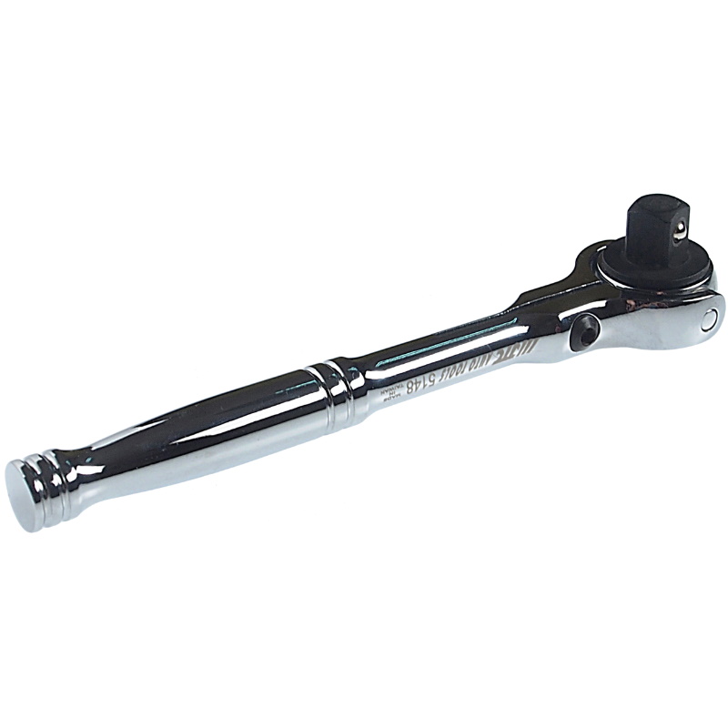 Трещотка JTC JTC-5148, 3/8", 72-зубцовая, с поворотной головкой, с металлической рукояткой, длина 146 мм в Переславле