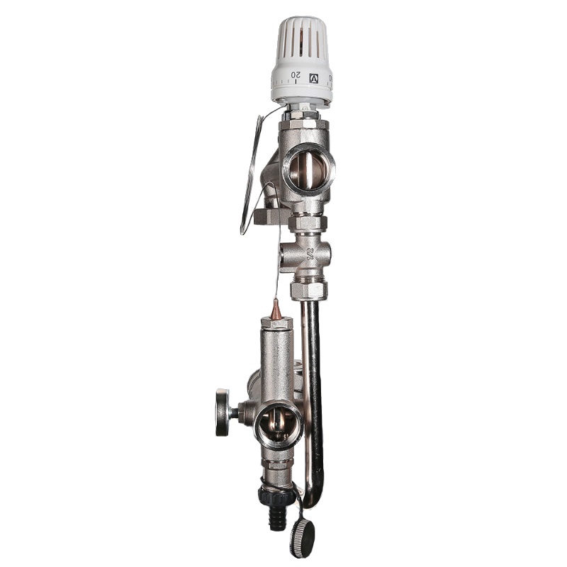 Насосно-смесительный узел Valtec VALMIX VT.VALMIX.0.130 для теплого пола (130 мм, без насоса) в Муроме