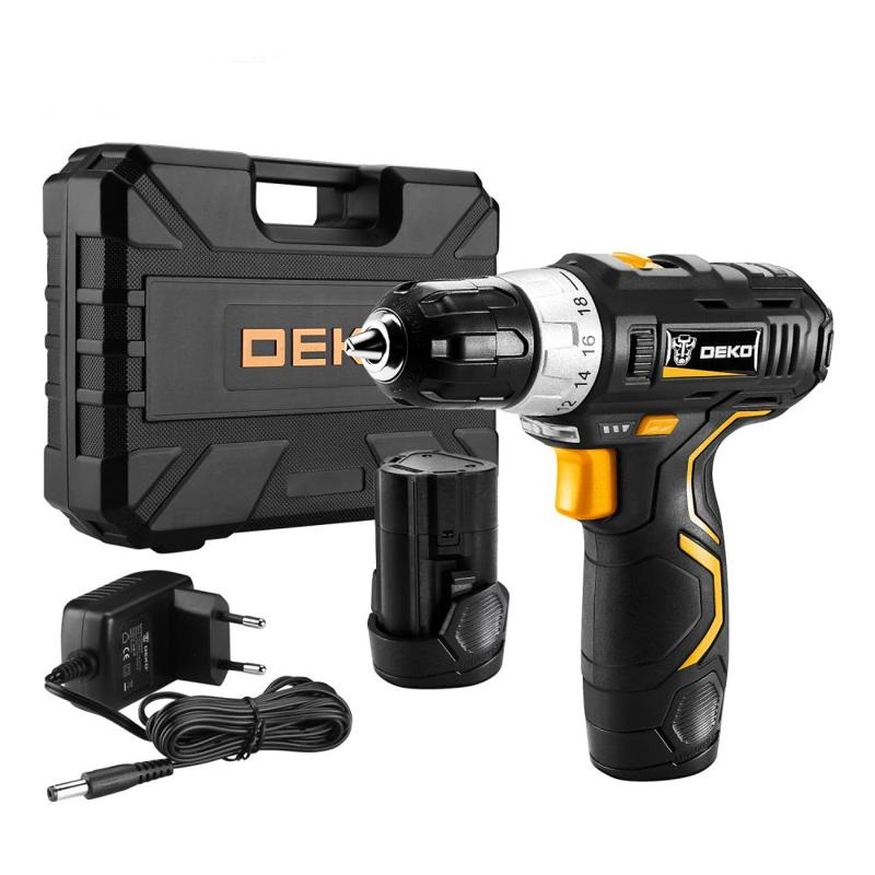 Аккумуляторная дрель-шуруповерт Deko GCD12DU3 SET3 063-4097 в Иваново