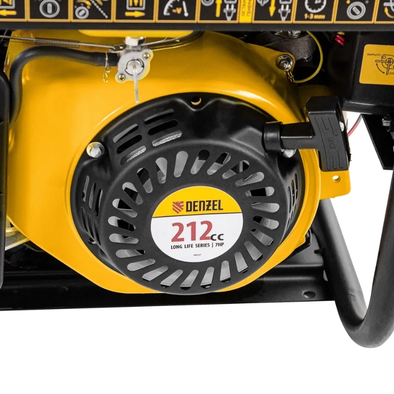 Бензиновый генератор Denzel PS-33E, 94537 в Переславле