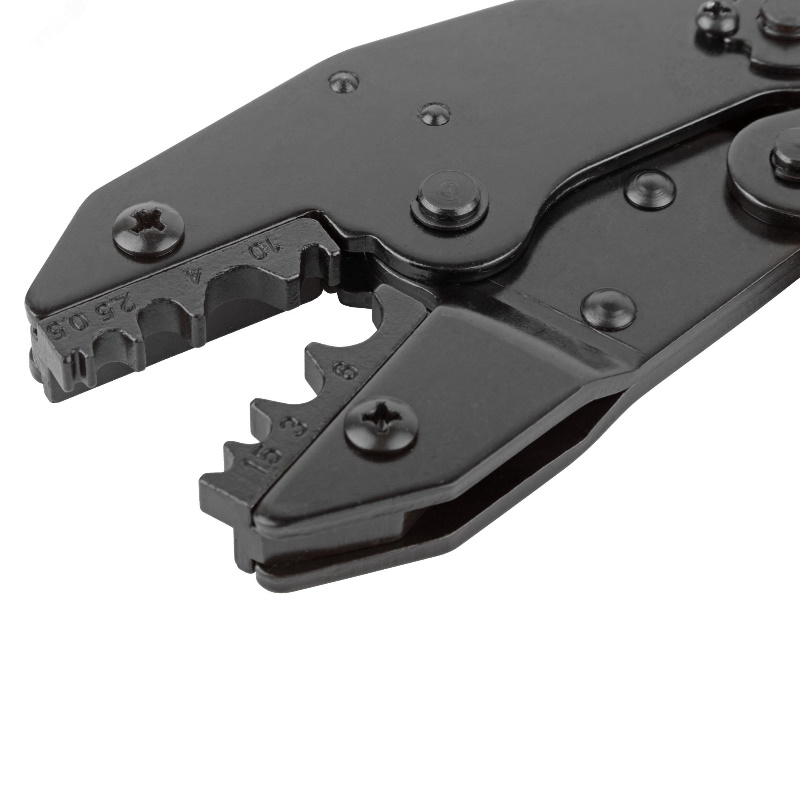 Пресс-клещи Mos 60067М, кримпер для обжима наконечников электропроводов с сечением 0,5-10 мм