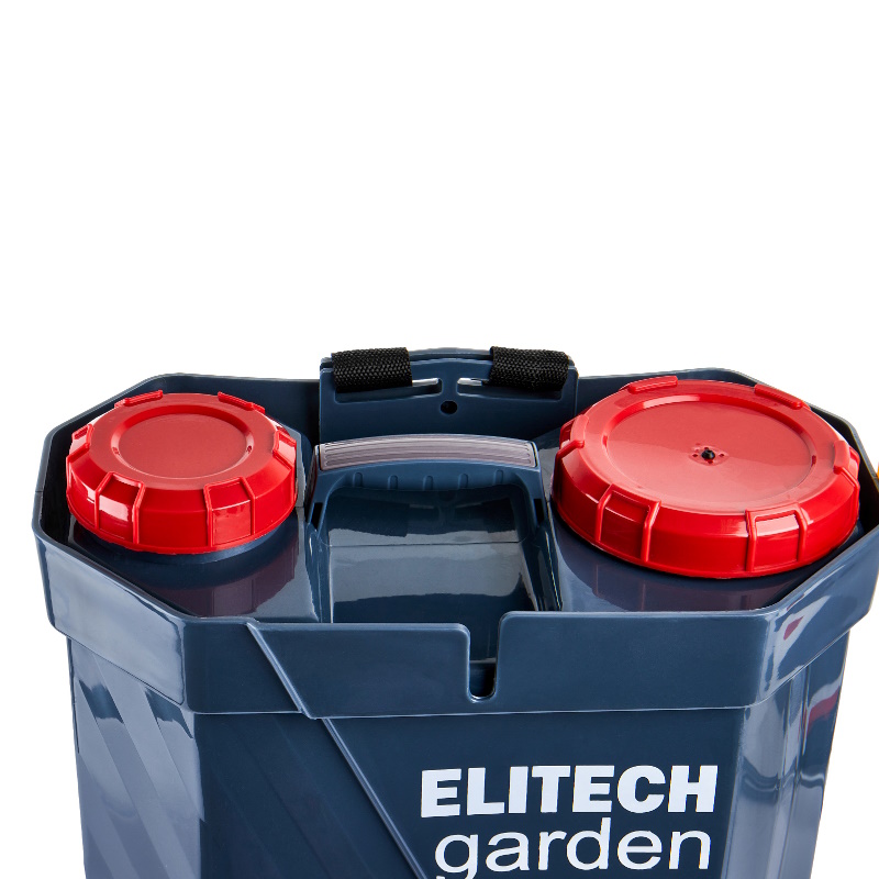 Опрыскиватель аккумуляторный Elitech GARDEN ОСА 16 210638, 12В, свинцово-кислотная батарея, бак-16л